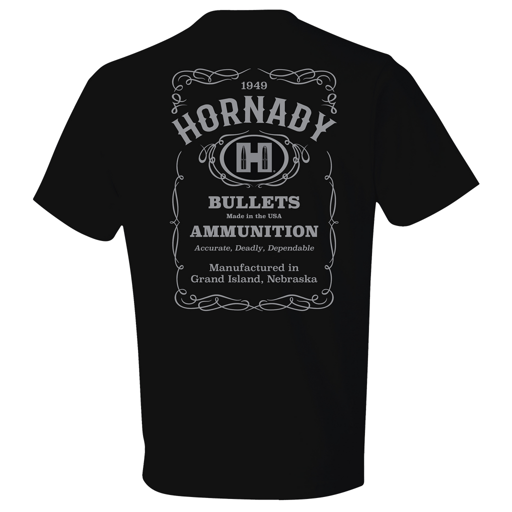 Label T-shirt - Black