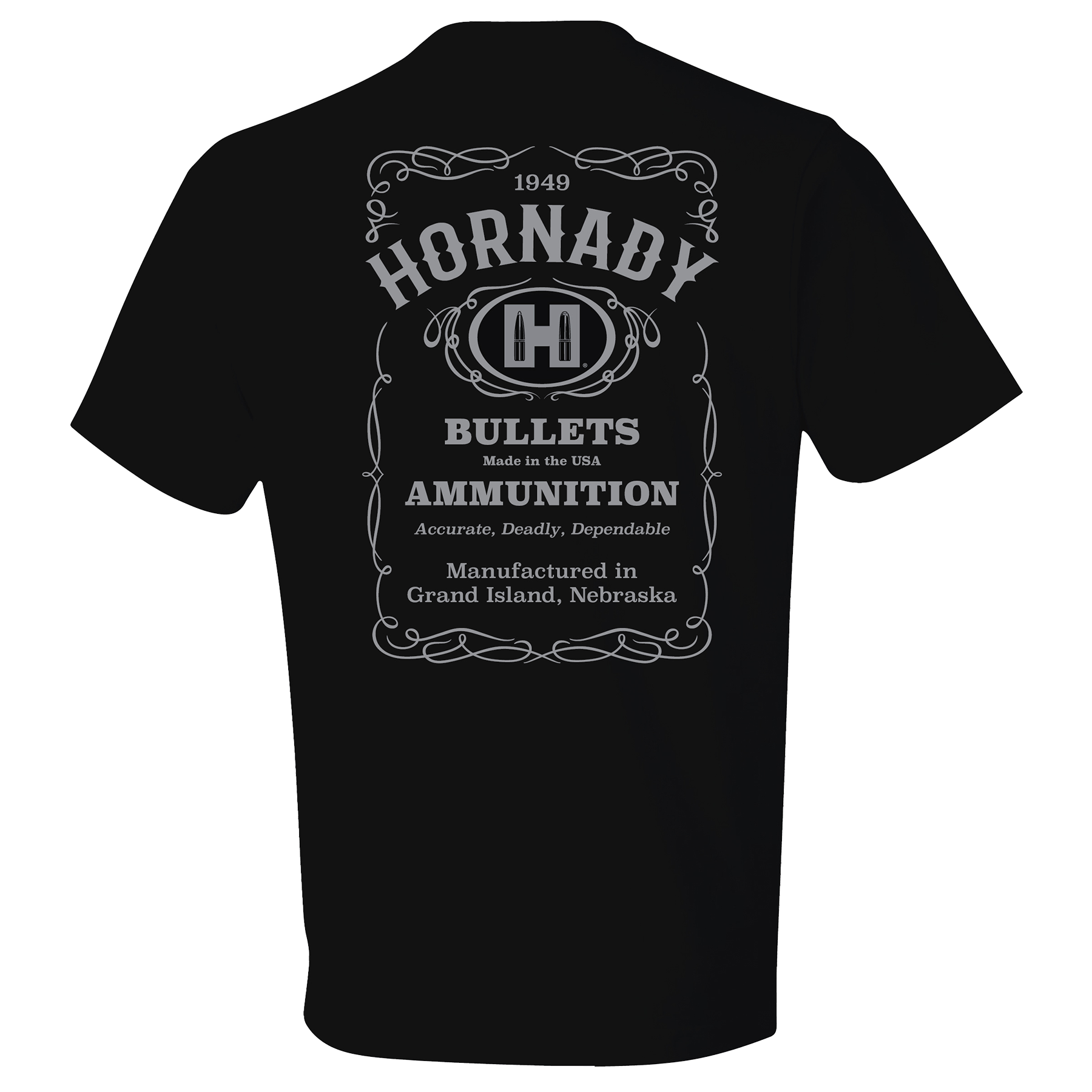 Label T-shirt - Black