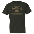 Manufacturing Tee - Dk Olive Heather