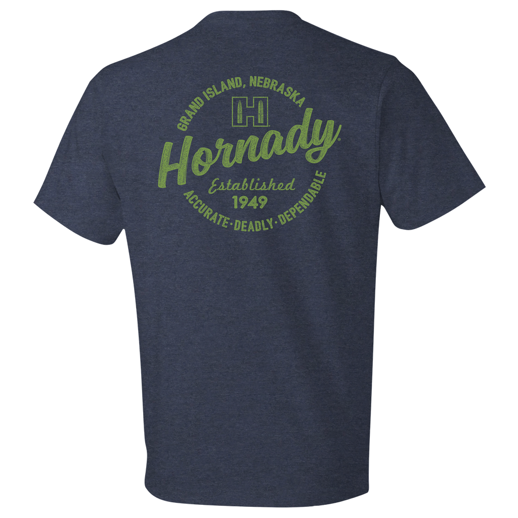 H Stamp Logo T-Shirt - Indigo
