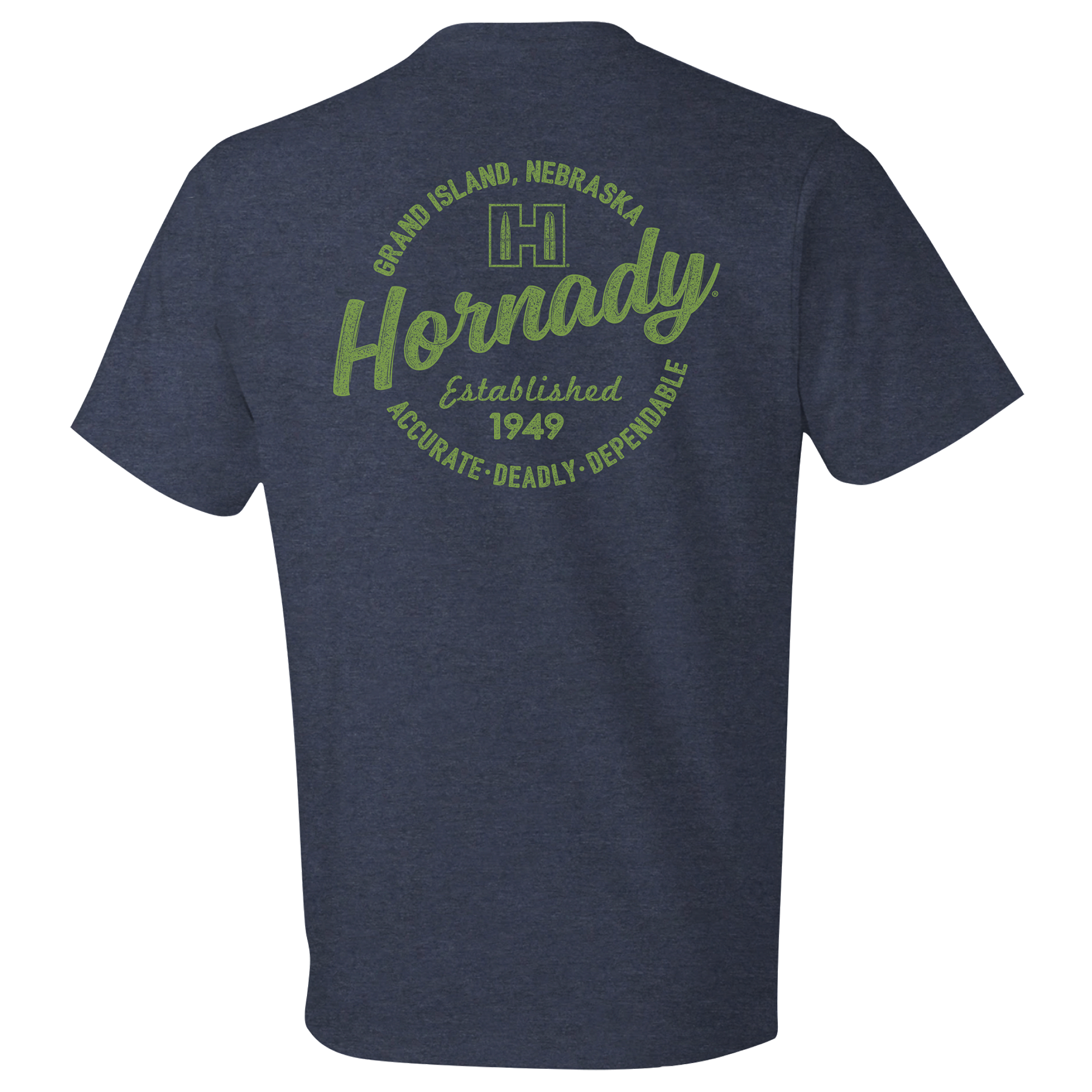 H Stamp Logo T-Shirt - Indigo