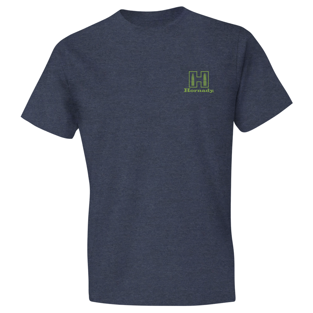 H Stamp Logo T-Shirt - Indigo