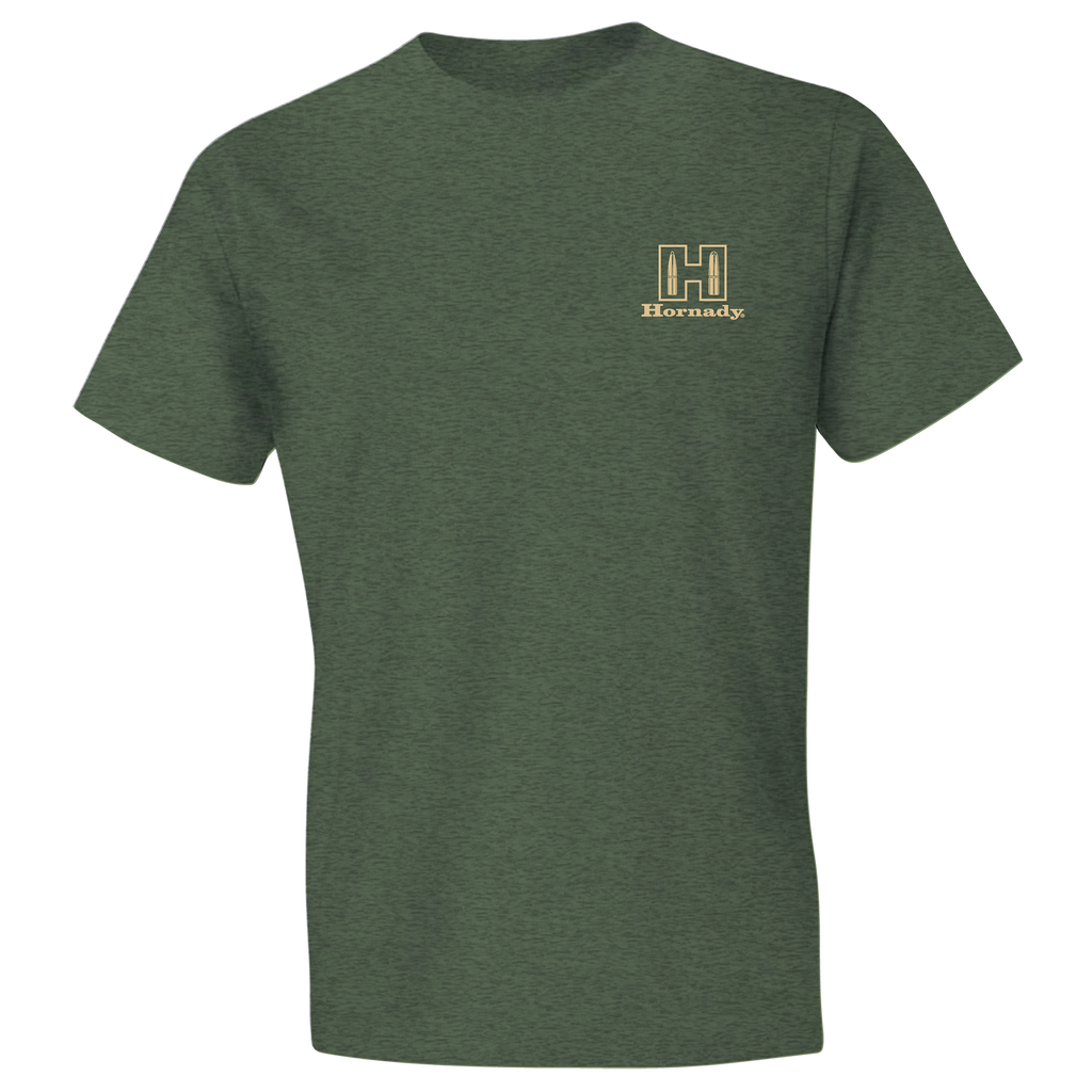 H Logo Stamp Tee - Military Olive