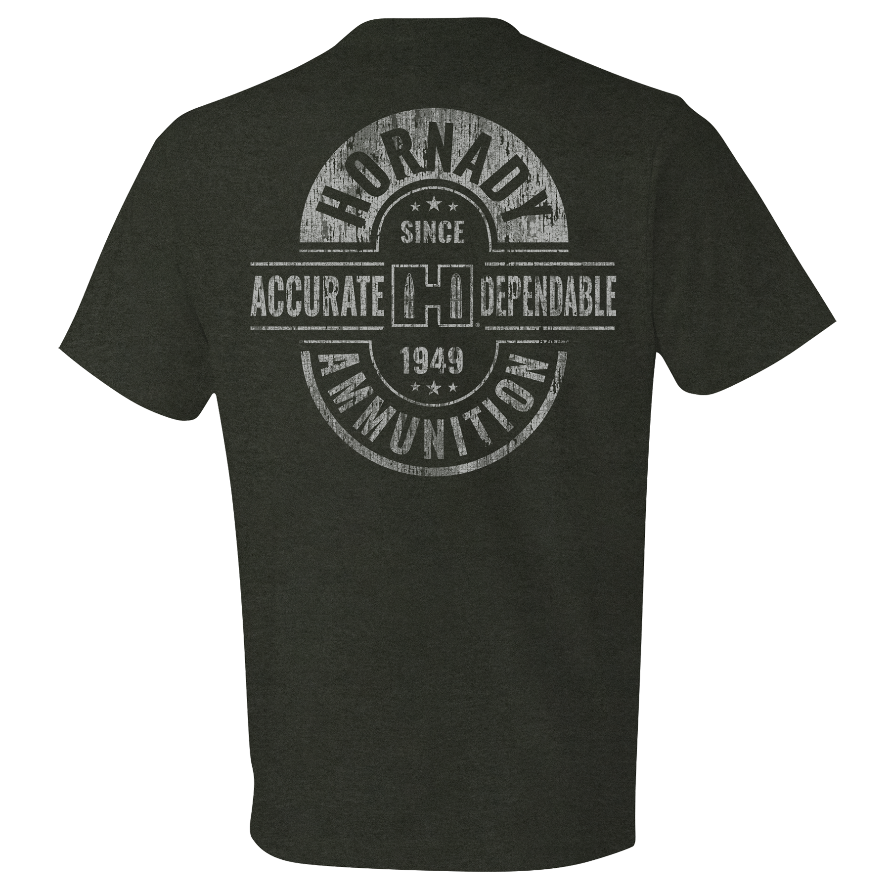Hornady Double Rocker Tee - Dk Olive Heather