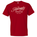 Vintage Script T-shirt - Red