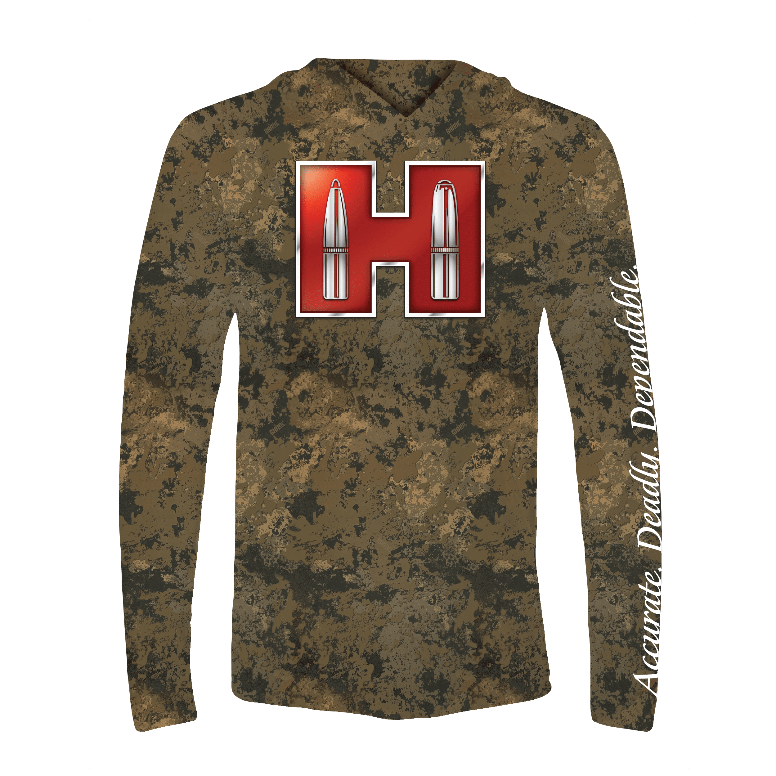 Range Hood - Brown Camo