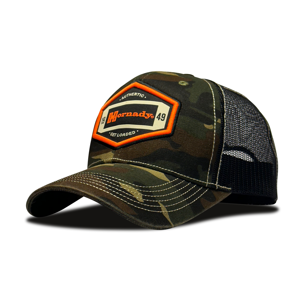 Hornady H Get Loaded Trucker - Light washed - Light Camo