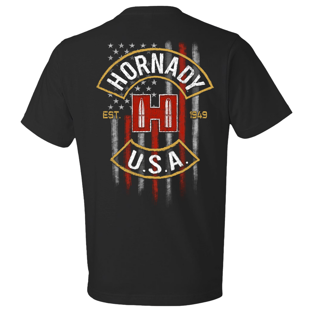 Hornady Flag Rocker T-shirt - Black
