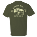 Hornady BisonLand Tee - Dk Olive Heather