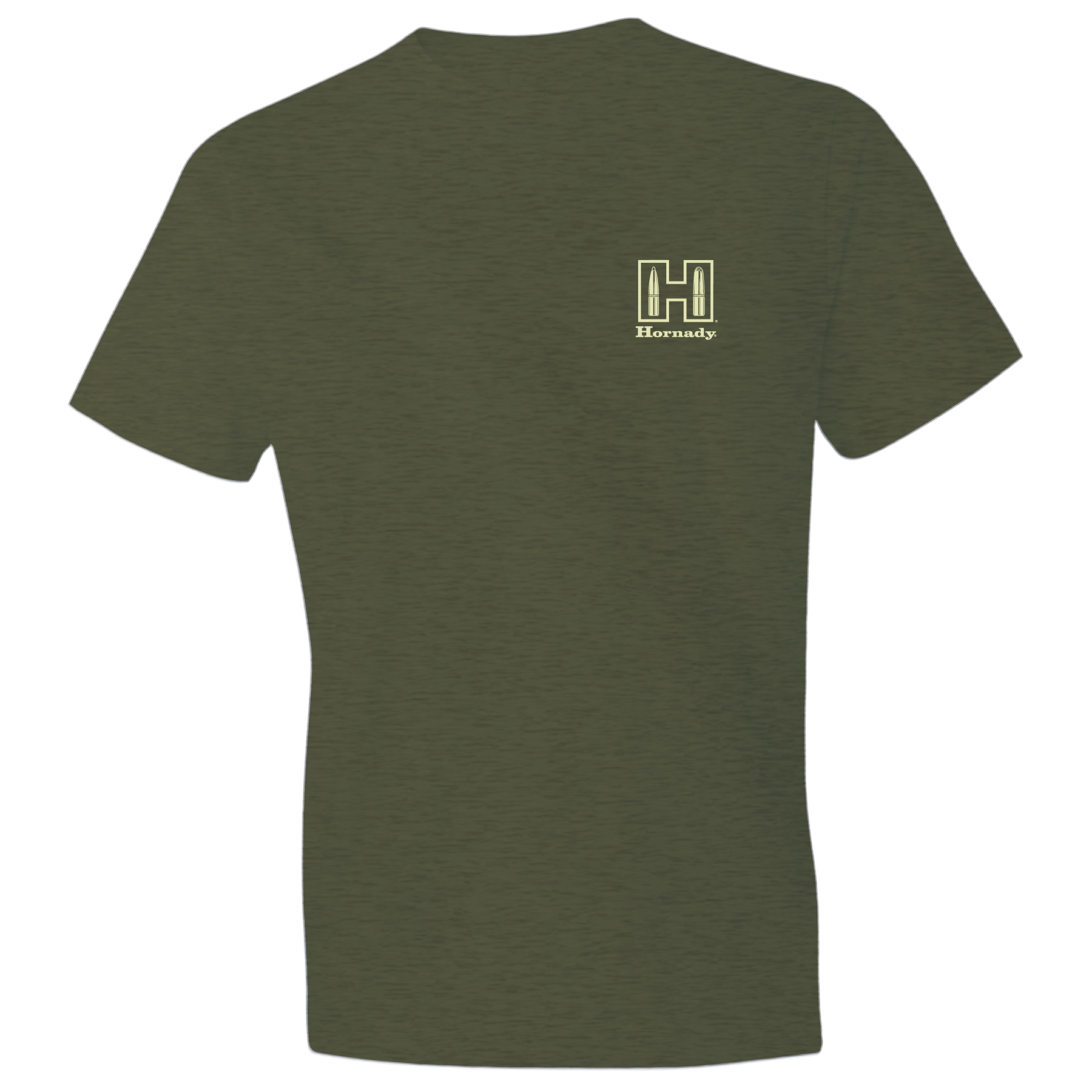 Hornady BisonLand Tee - Dk Olive Heather