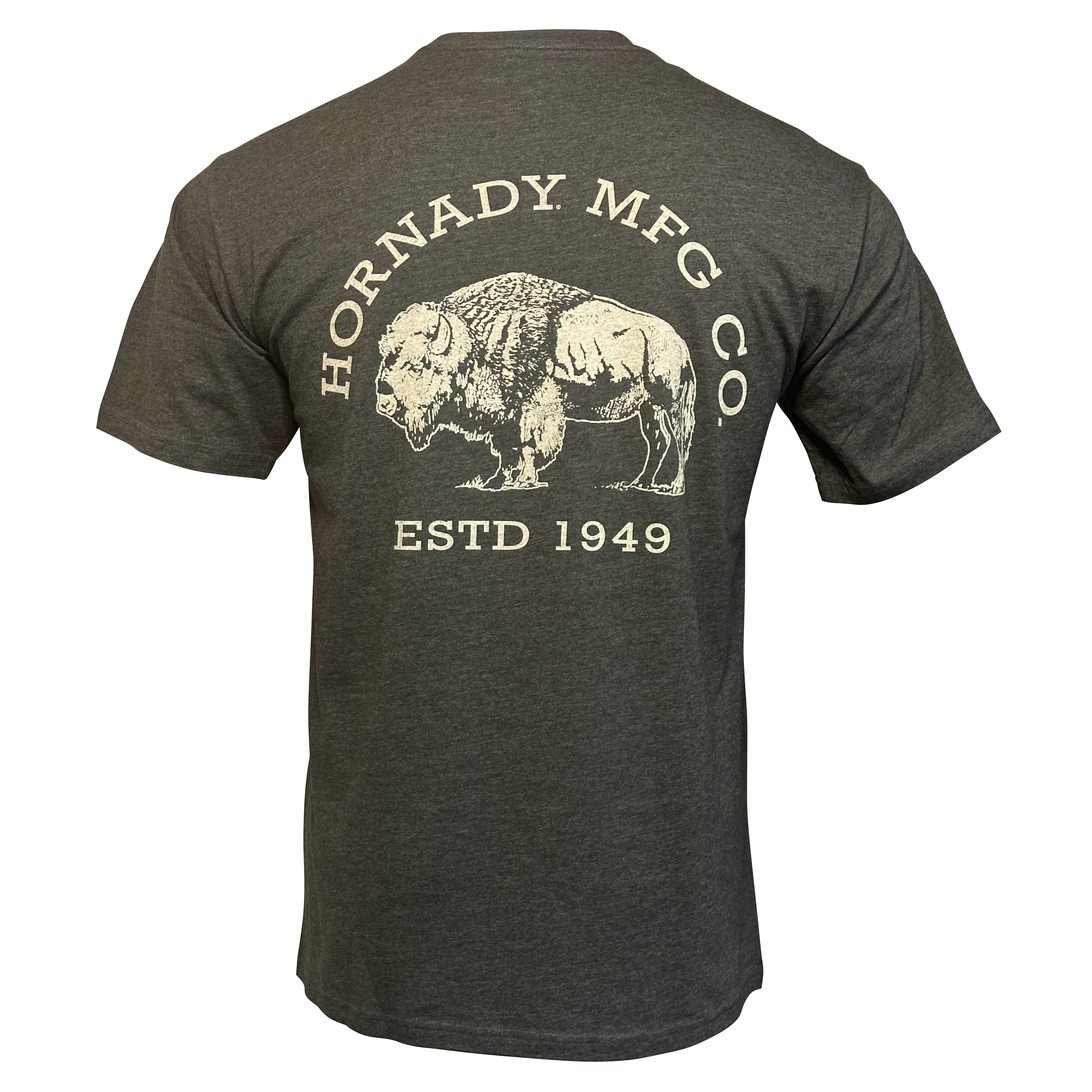 Hornady BisonLand Tee - Dk Olive Heather