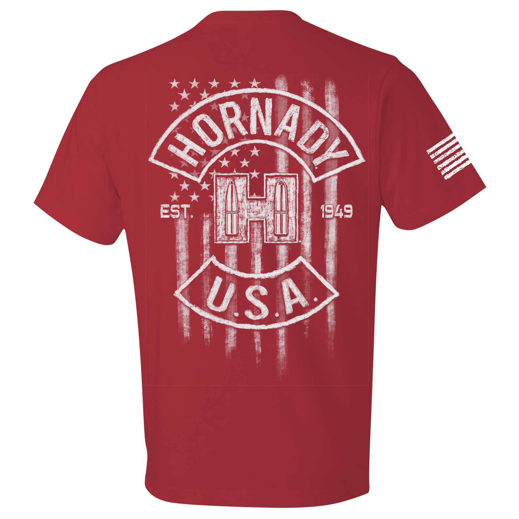 Tonal Flag Rocker T-shirt - Red