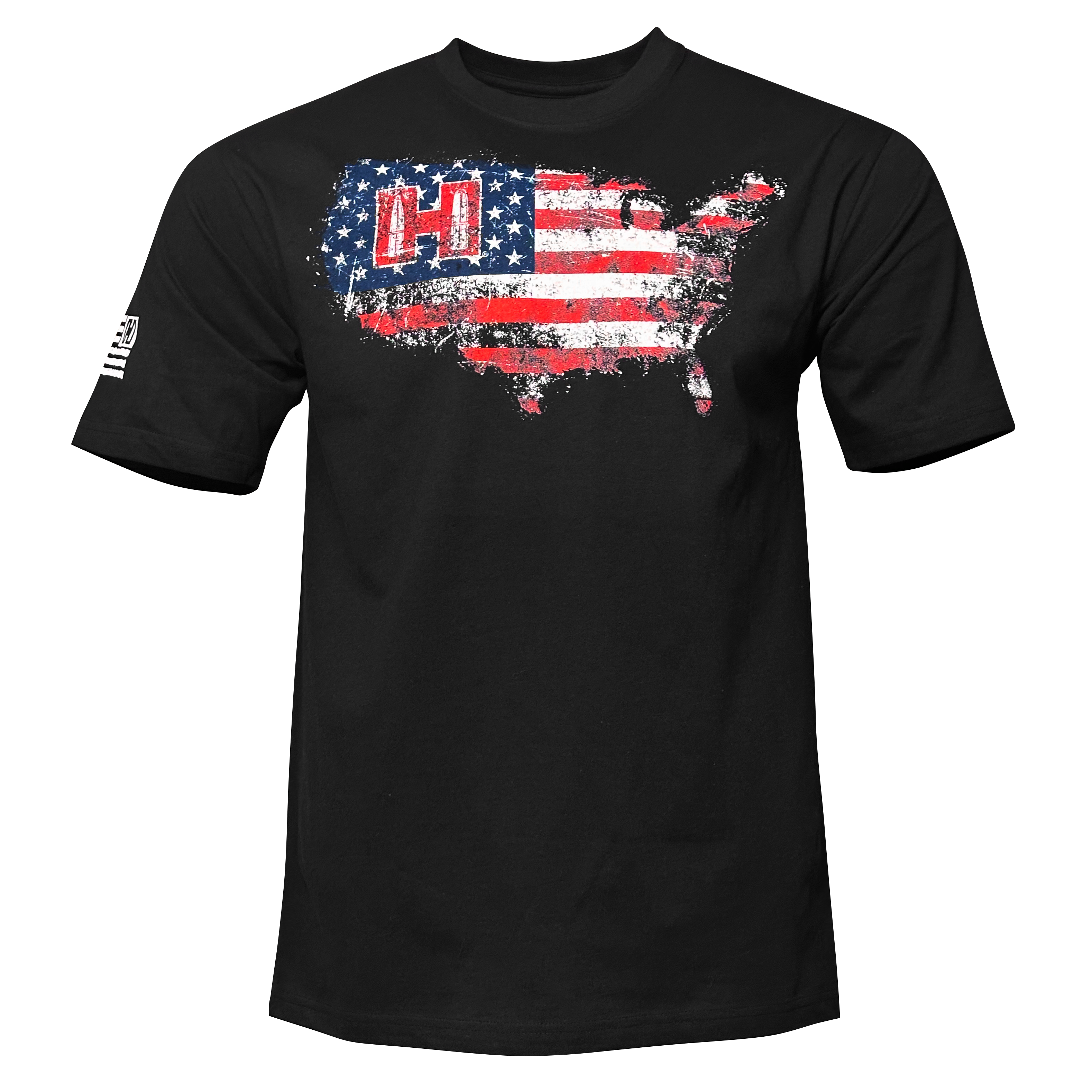 American Map Tee - Black