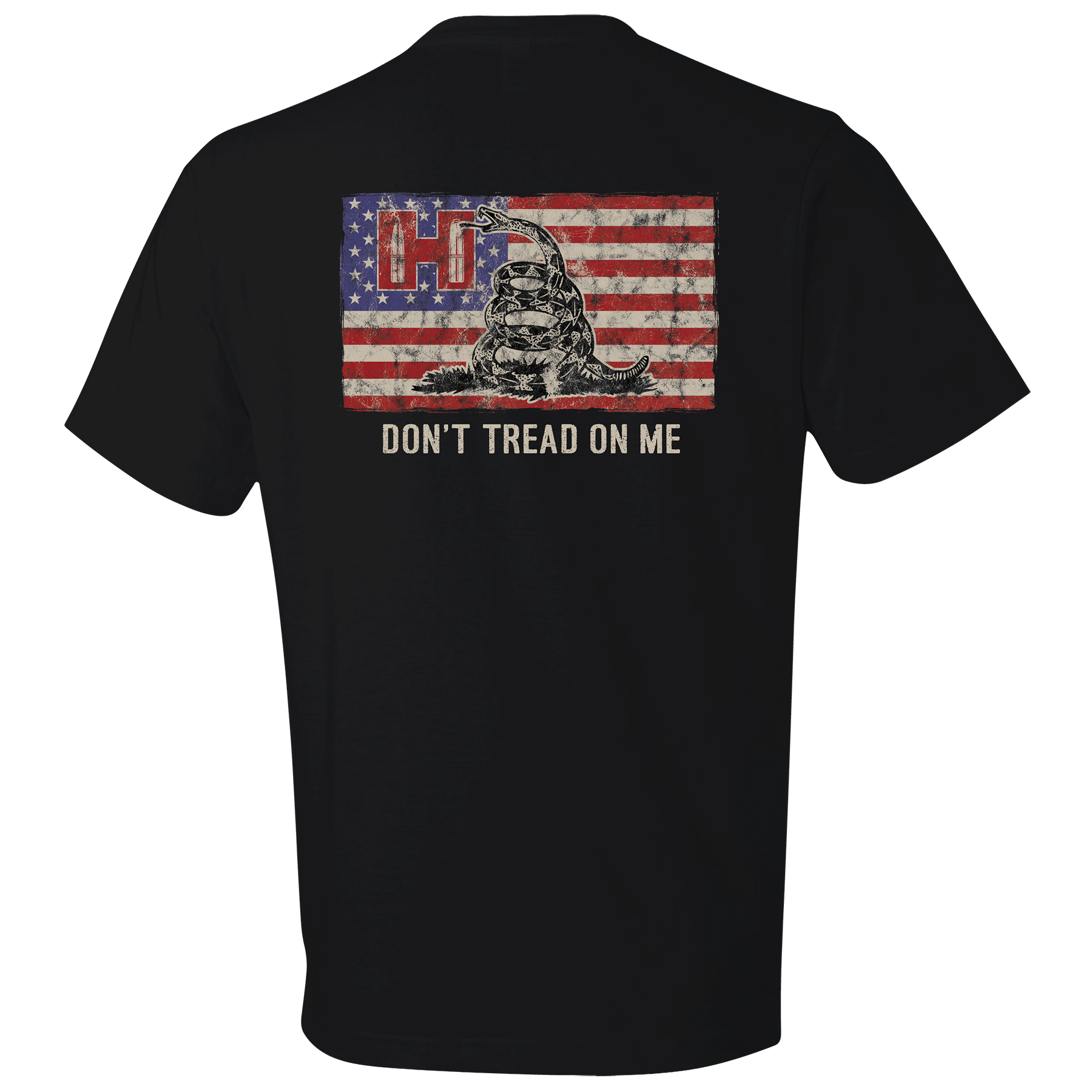 Gadsden Flag Tee - Black