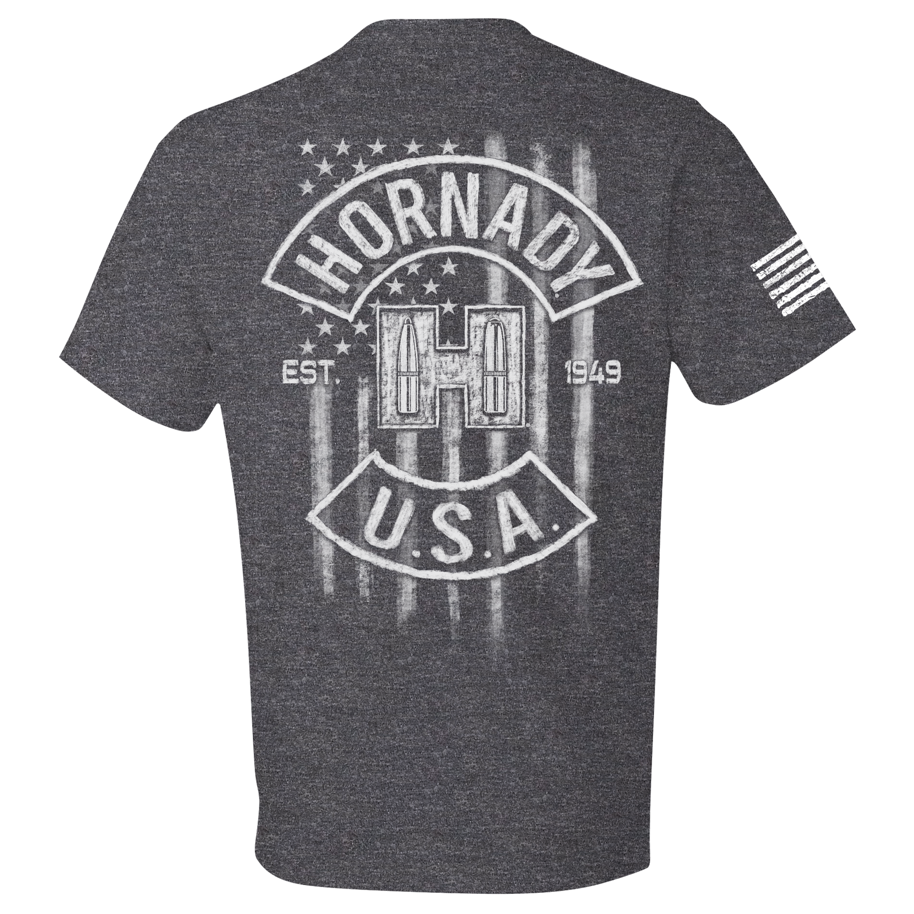 Tonal Flag Rocker T-shirt - Graphite