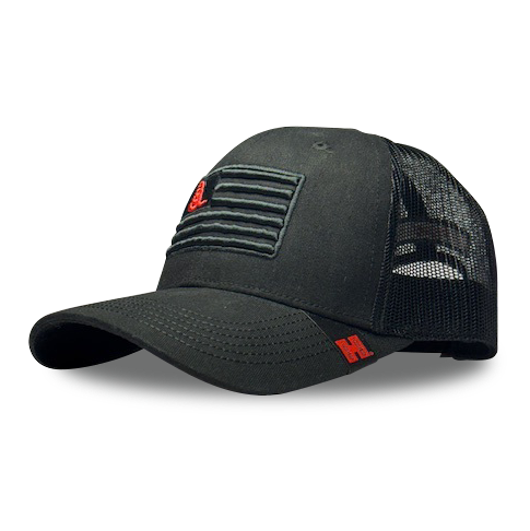 Gadsden Flag Trucker - Black