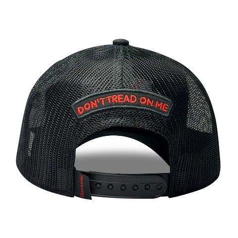 Gadsden Flag Trucker - Black