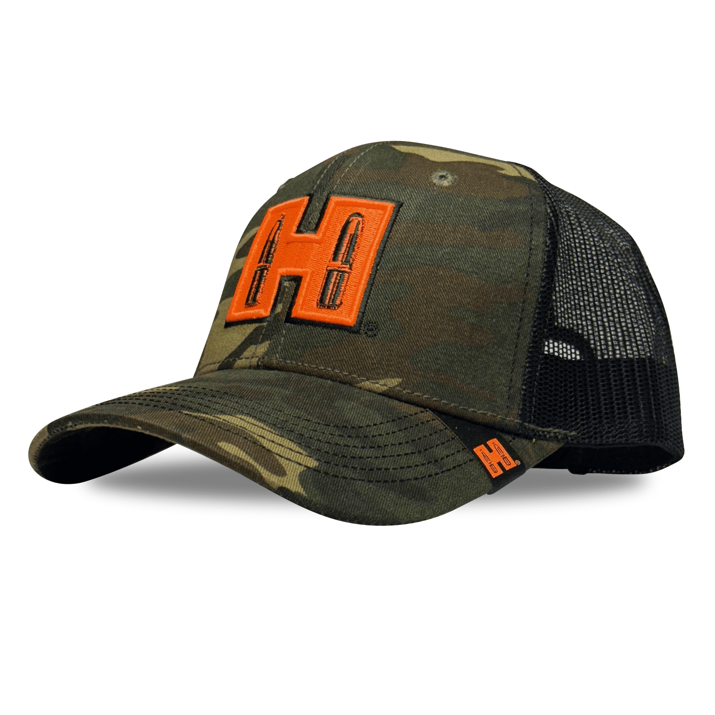 Hi Vis H Patch Trucker - Camo