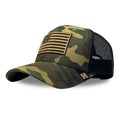 H Flag Trucker - Camo/Black