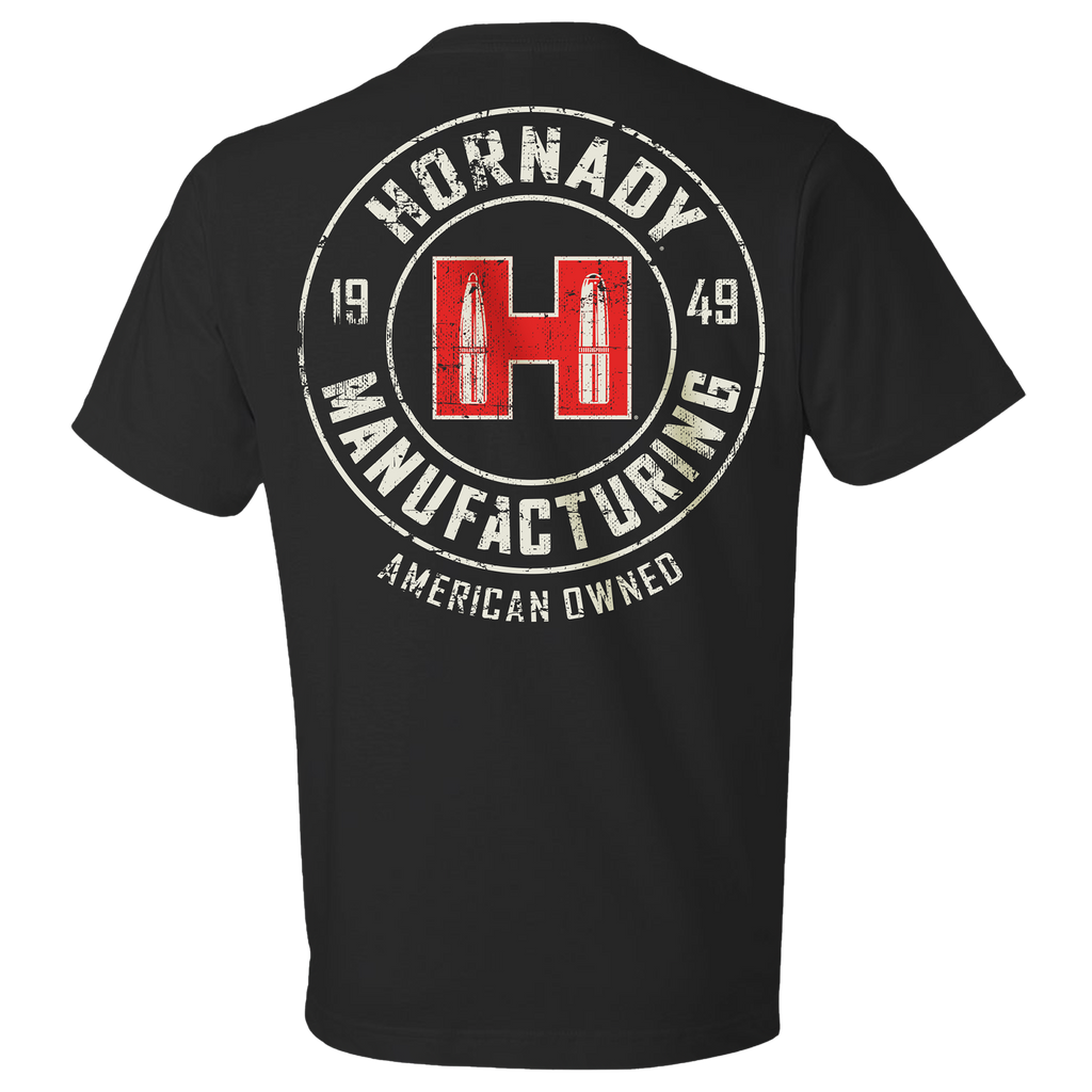 A.O. 1949 Short Sleeve Tee - Black