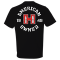 American Owned Tee - Black