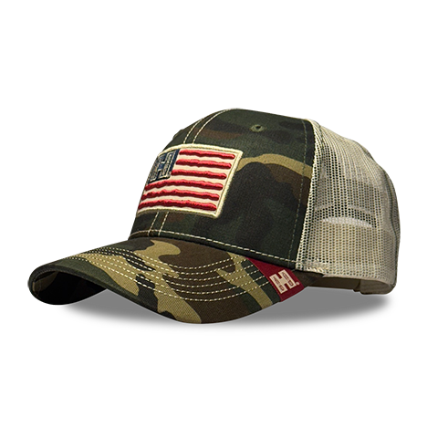 H Flag Trucker - Camo