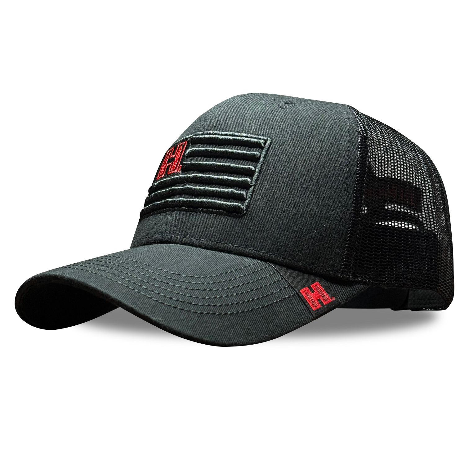 H Flag Trucker - Black