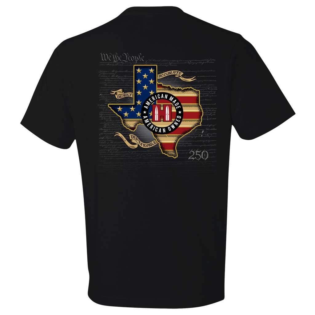 Texas Patriot T-shirt - Black