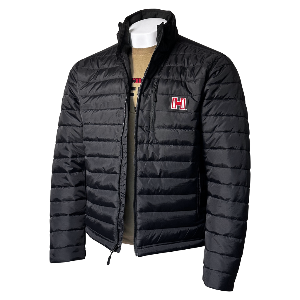 Light Weight Puffer Jacket - Black
