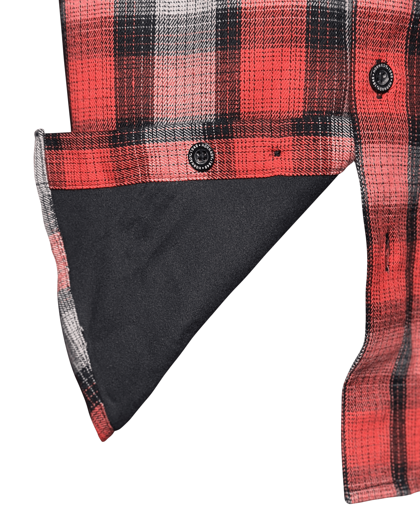 Hornady® Long Sleeve Flannel - Red - Image 3