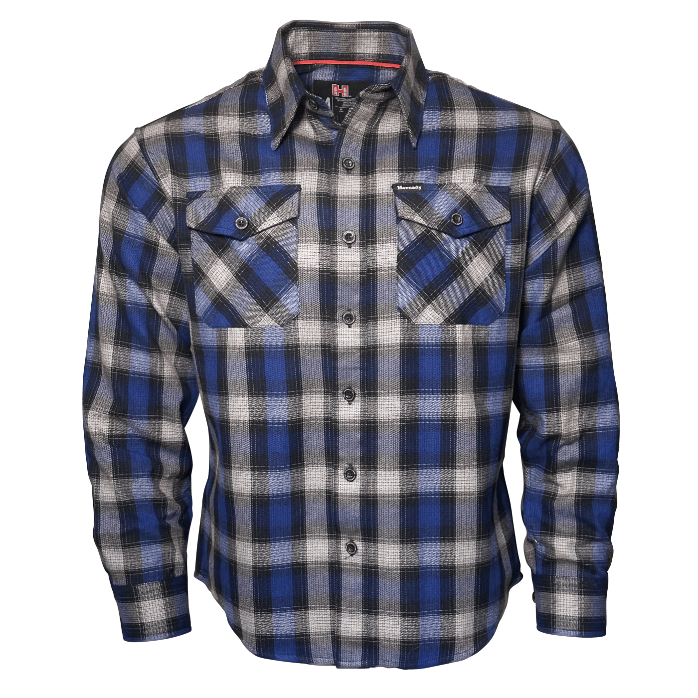 Hornady® Long Sleeve Flannel - Navy