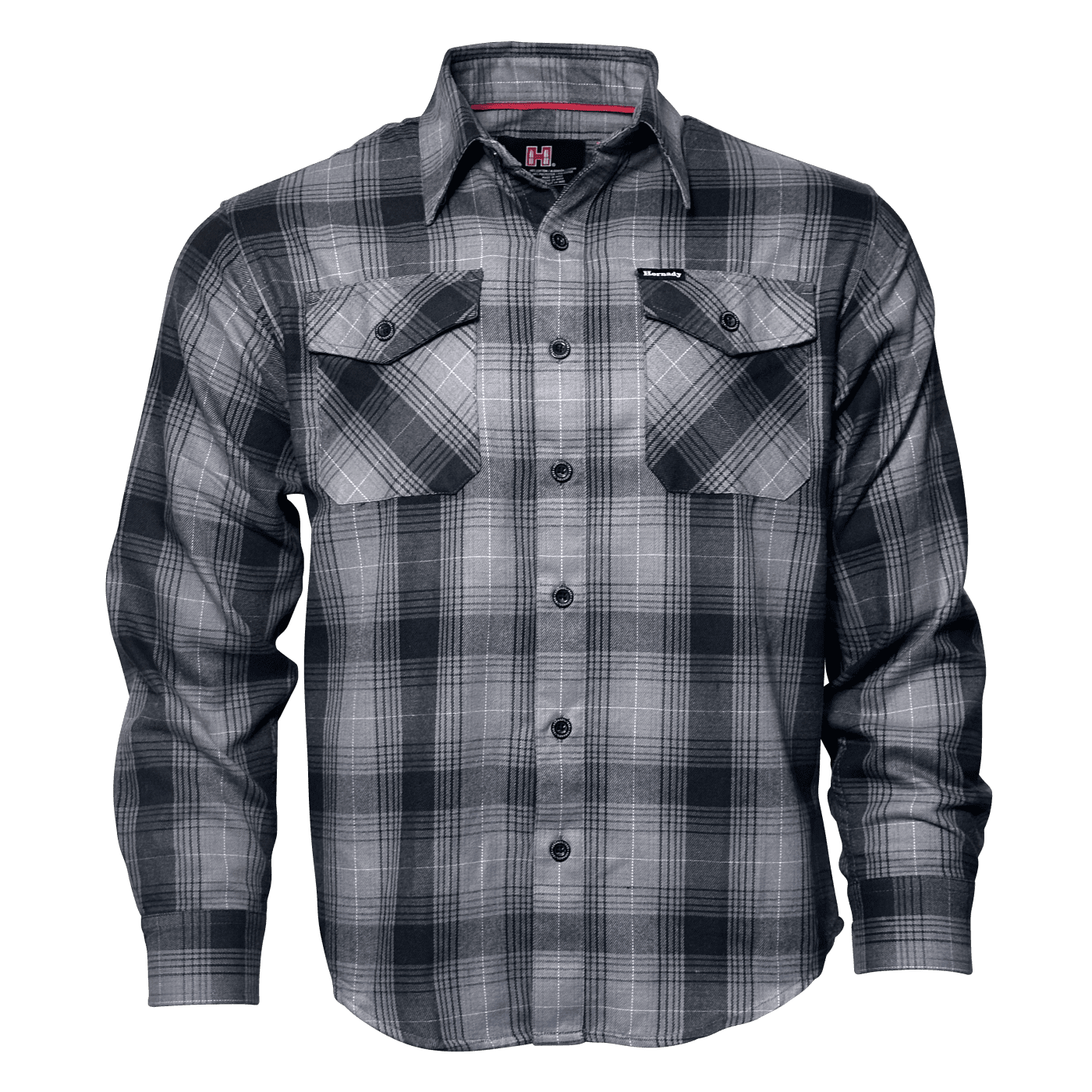 Hornady® Long Sleeve Flannel - Grey